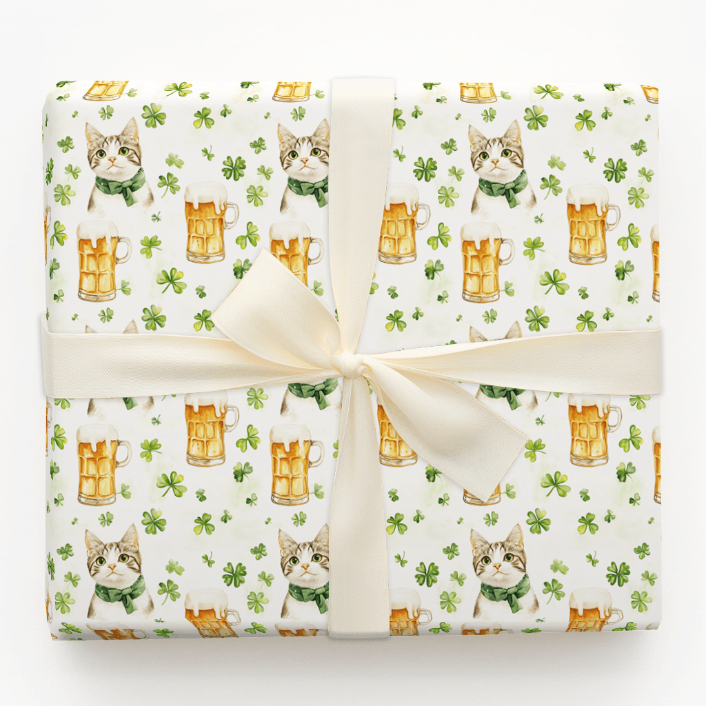Brews with the American Wirehair - Wrapping Paper - Aspen & Arlo