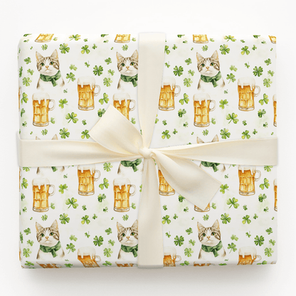 Brews with the American Wirehair - Wrapping Paper - Aspen & Arlo