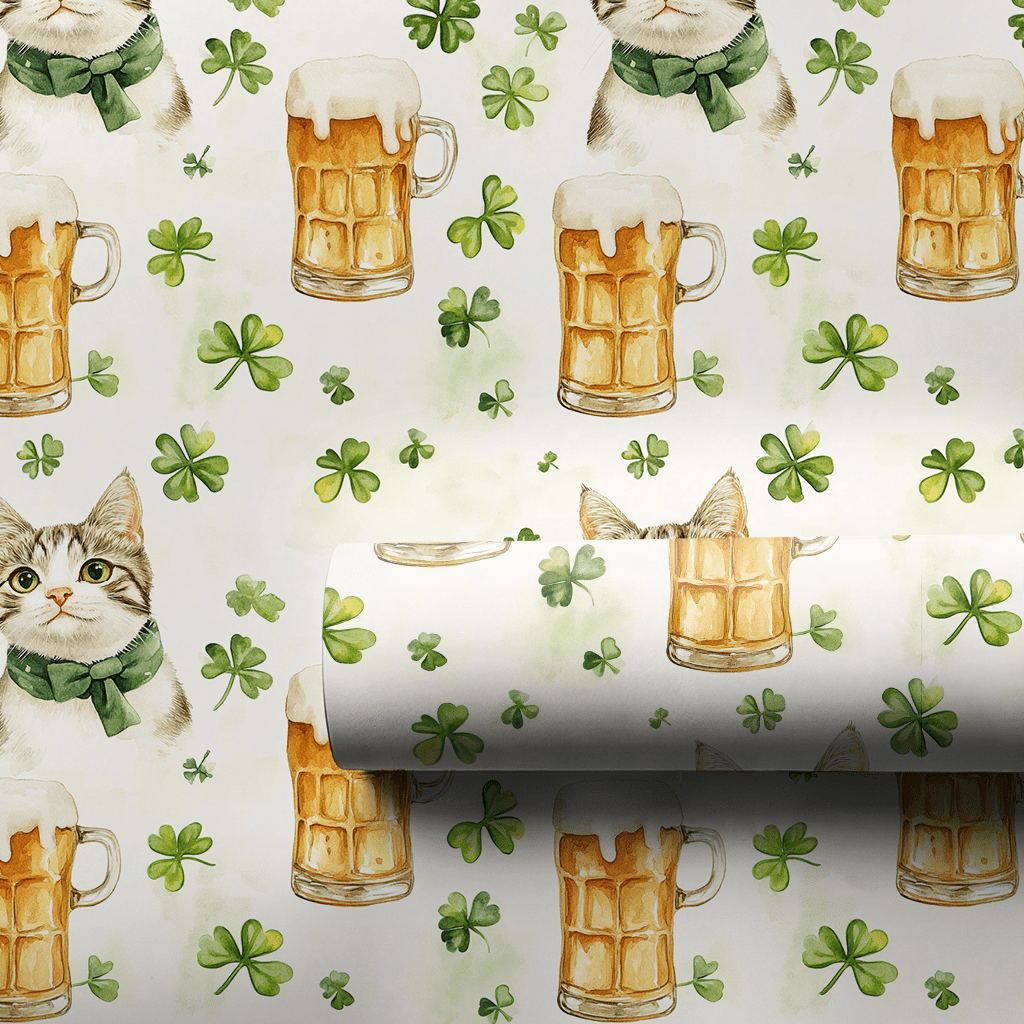 Brews with the American Wirehair - Wrapping Paper - Aspen & Arlo
