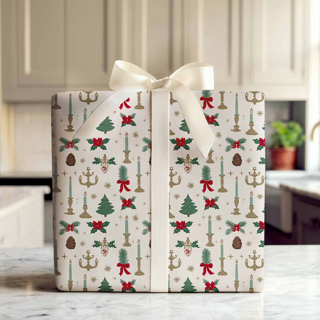 Vintage Holiday Candlelights_