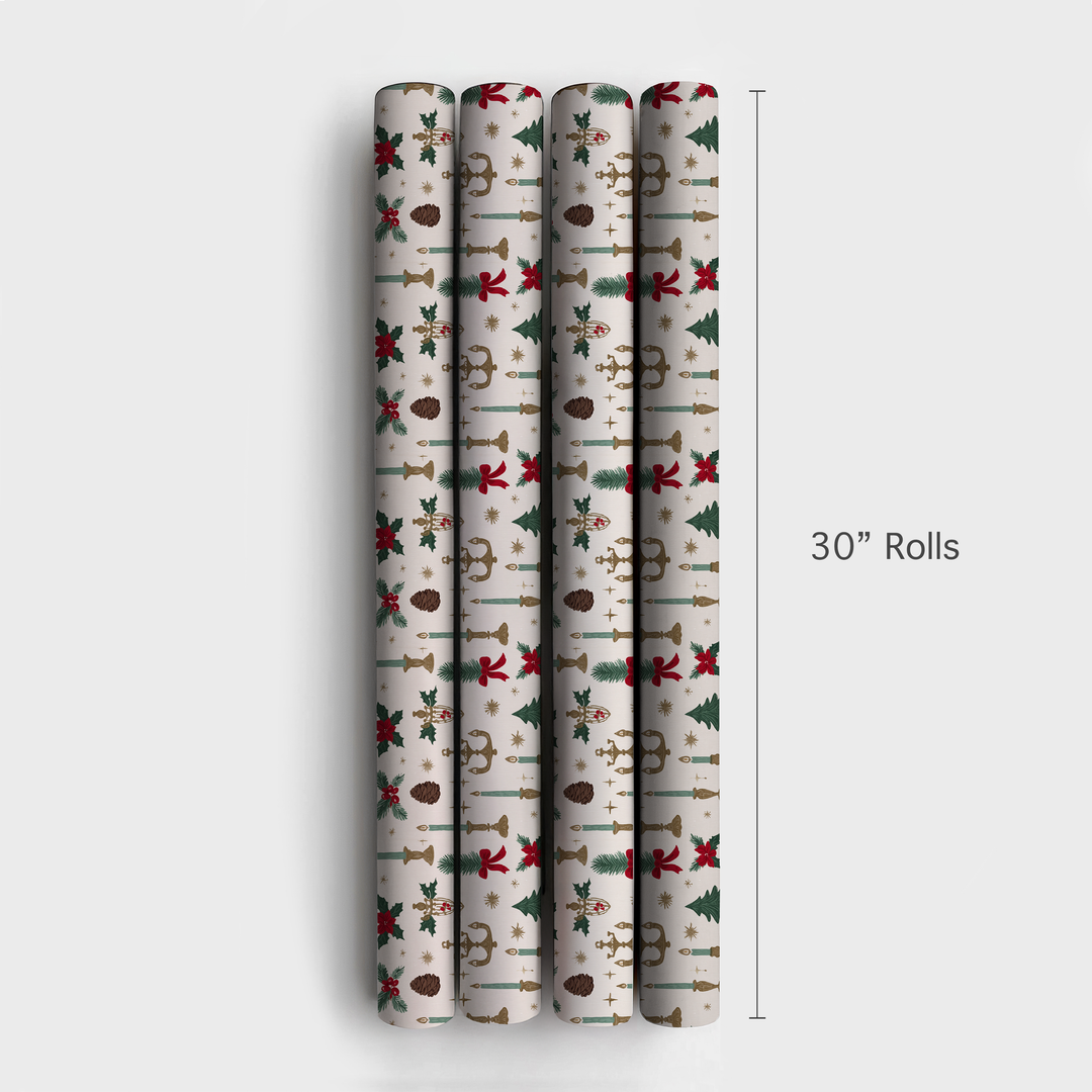 Vintage Holiday Candlelights_