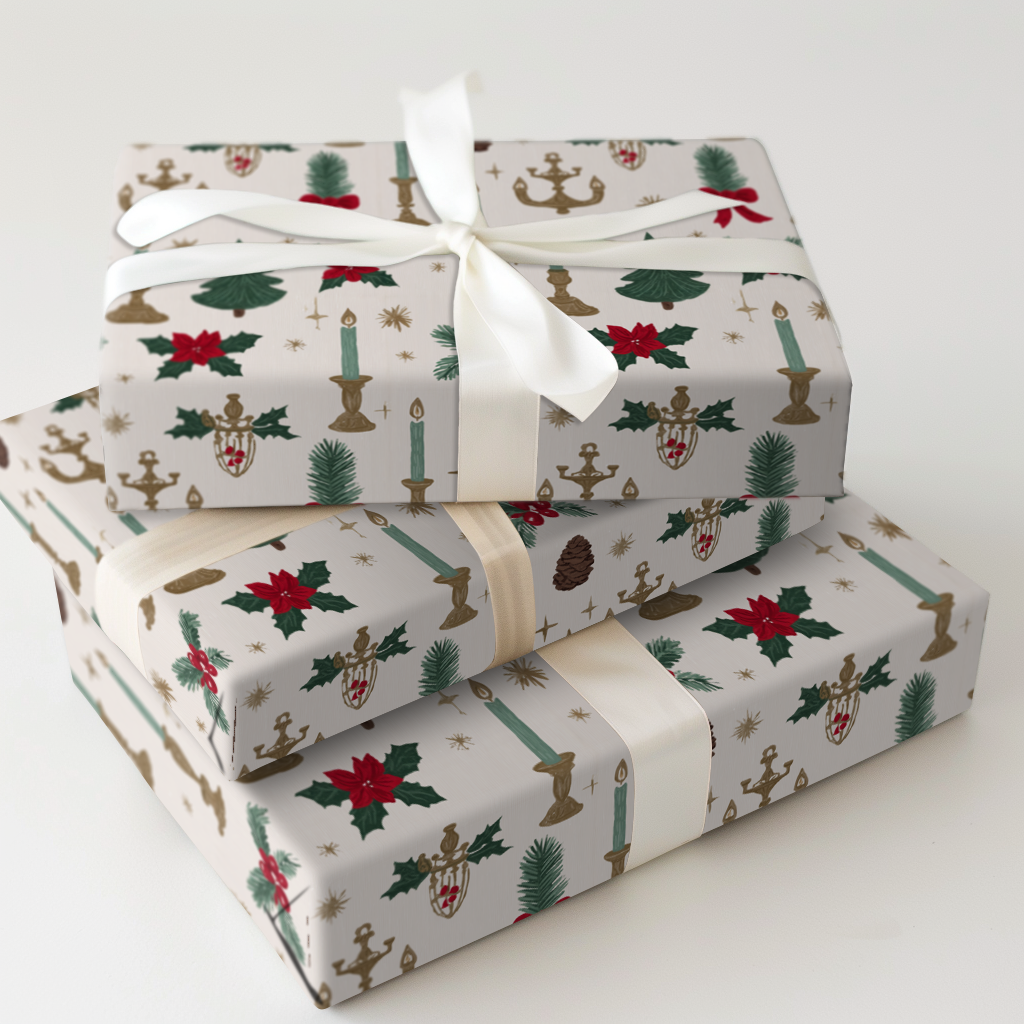 Vintage Holiday Candlelights_