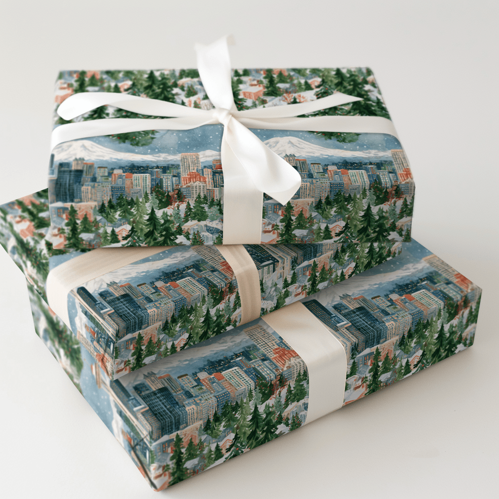 Rainier Dreams - Wrapping Paper - Aspen & Arlo
