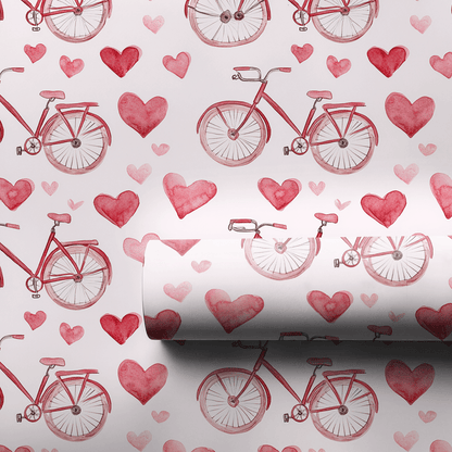 Bicycle Boo - Wrapping Paper - Aspen & Arlo