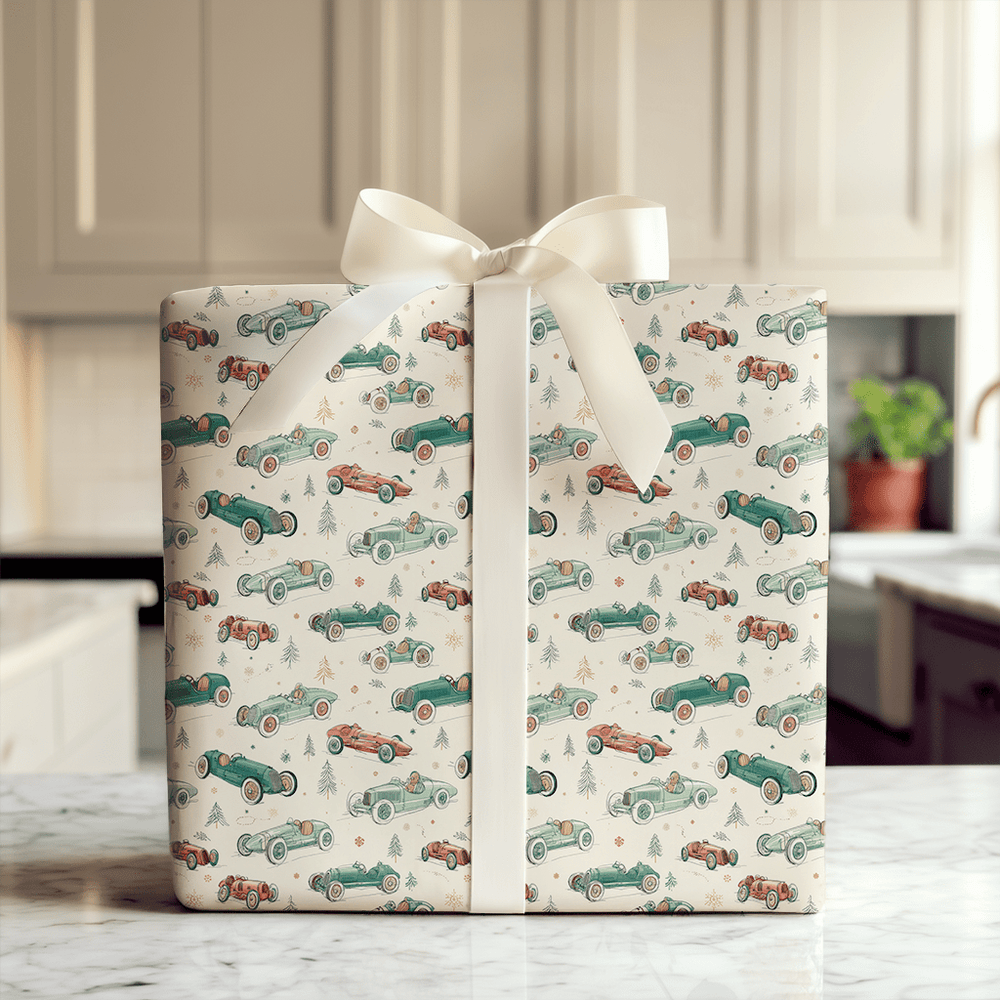 Vintage Stroll - Wrapping Paper - Aspen & Arlo