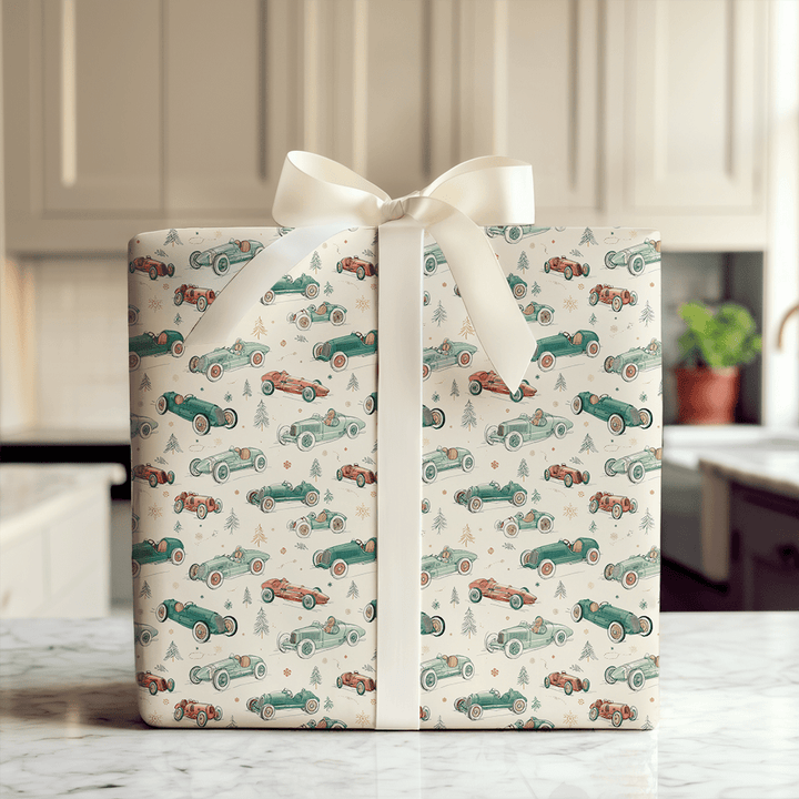 Vintage Stroll - Wrapping Paper - Aspen & Arlo