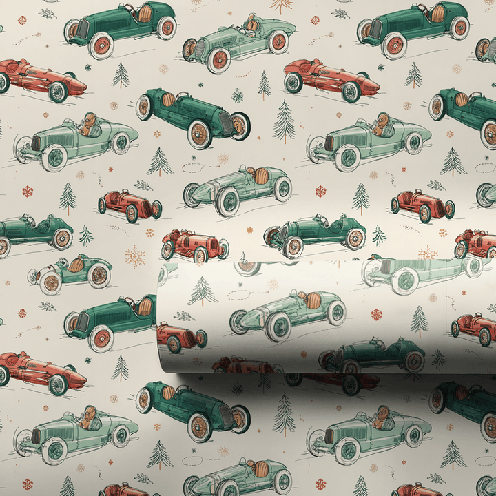 Vintage Stroll - Wrapping Paper - Aspen & Arlo