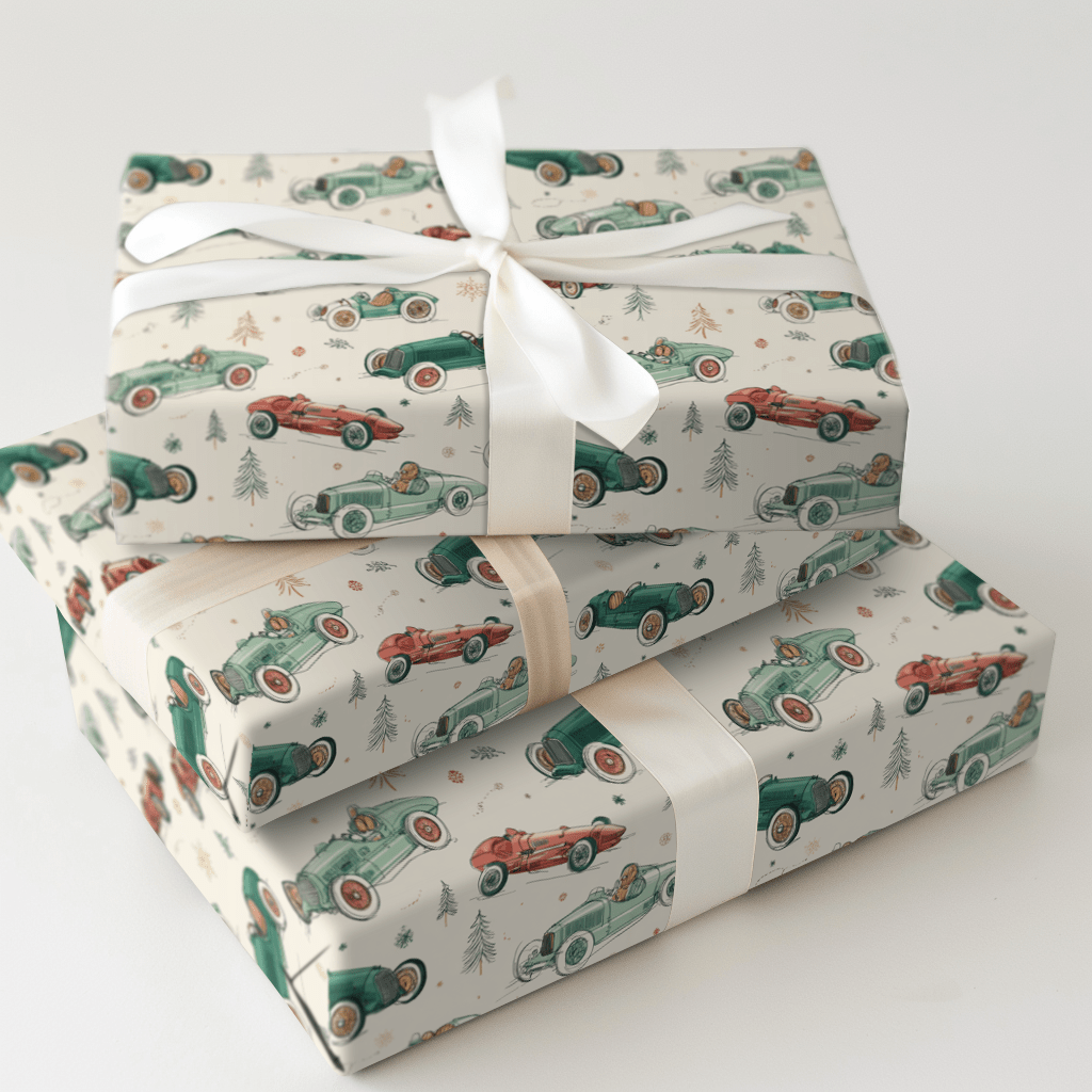 Vintage Stroll - Wrapping Paper - Aspen & Arlo