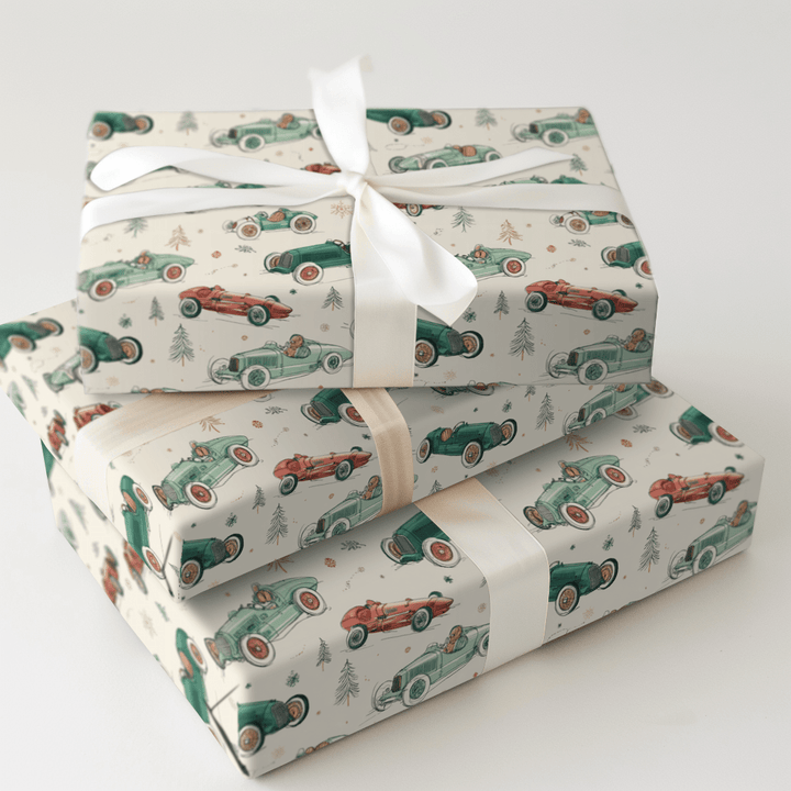 Vintage Stroll - Wrapping Paper - Aspen & Arlo