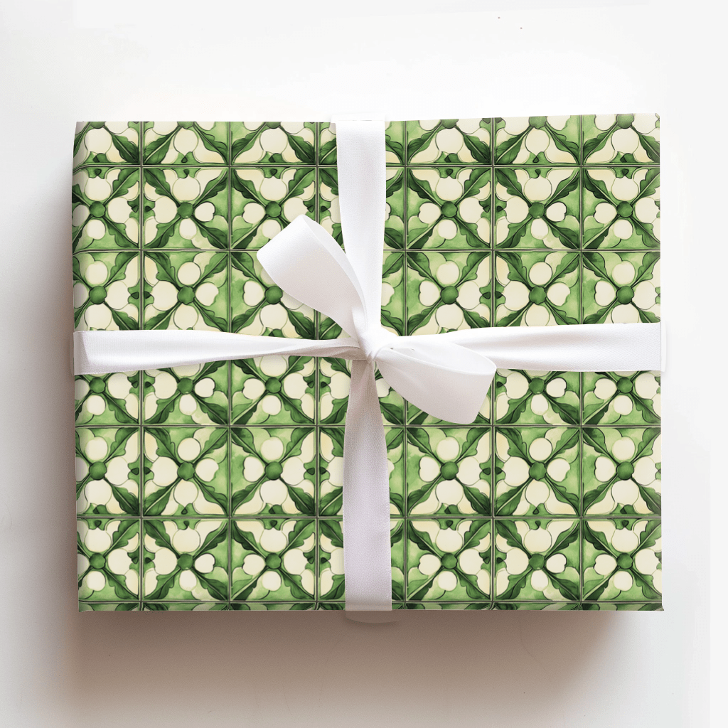 Emerald Dogwood - Wrapping Paper - Aspen & Arlo