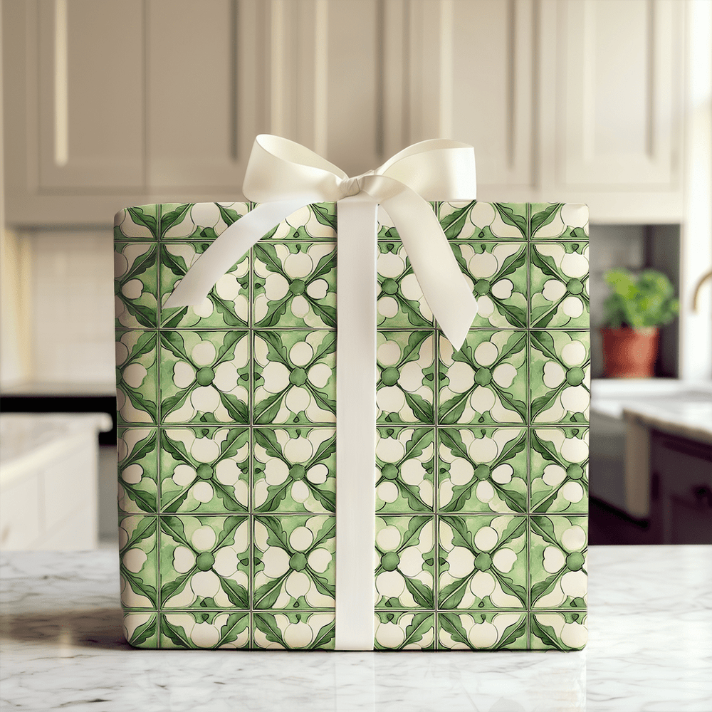 Emerald Dogwood - Wrapping Paper - Aspen & Arlo