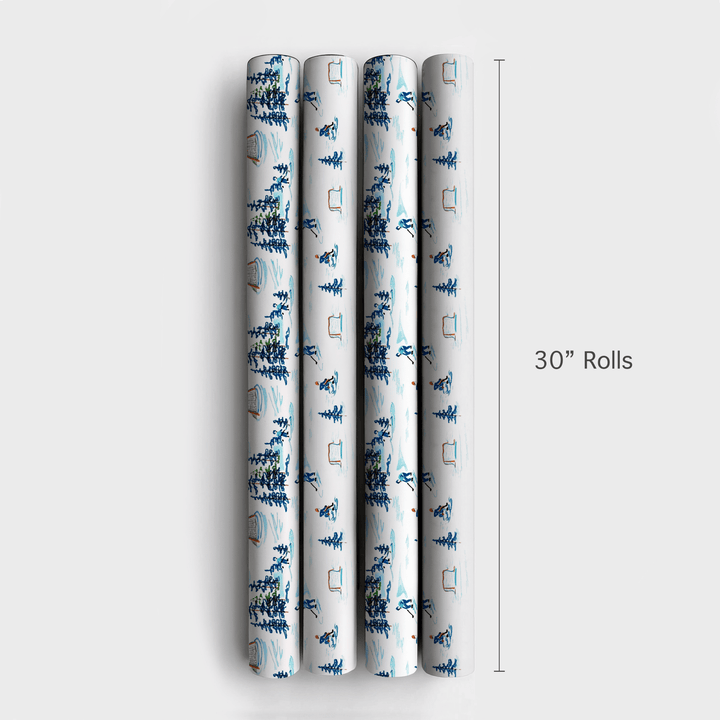 Frosty Faceoff - Wrapping Paper - Aspen & Arlo