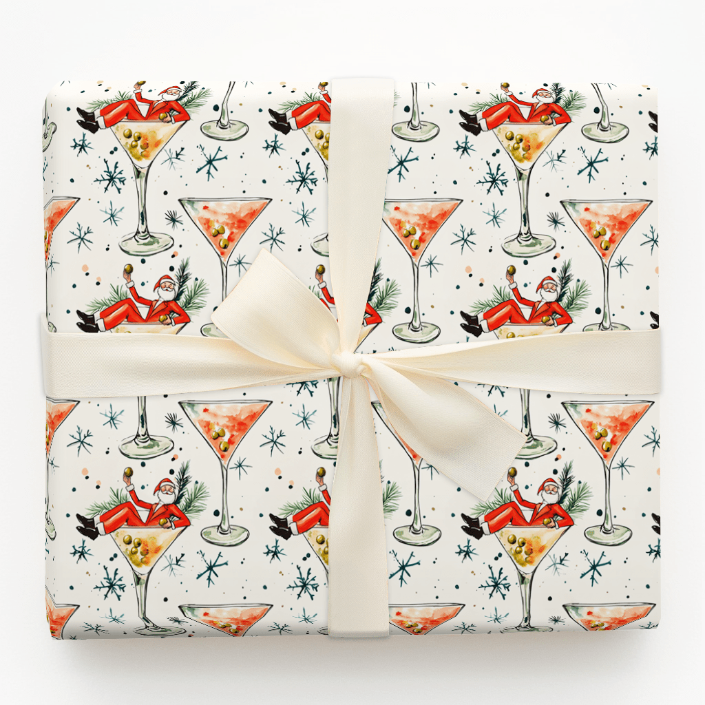Jolly Garnish - Wrapping Paper - Aspen & Arlo