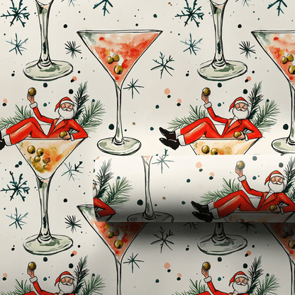 Jolly Garnish - Wrapping Paper - Aspen & Arlo