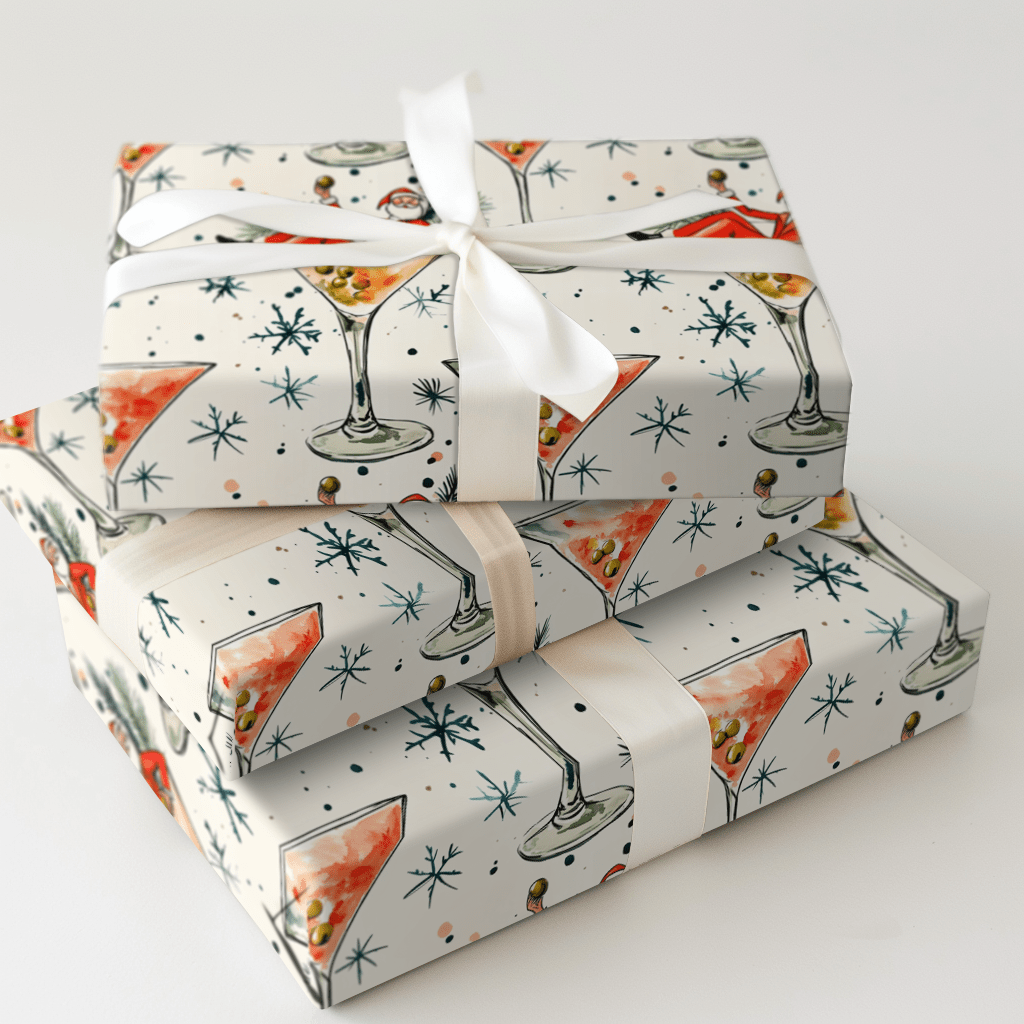 Jolly Garnish - Wrapping Paper - Aspen & Arlo