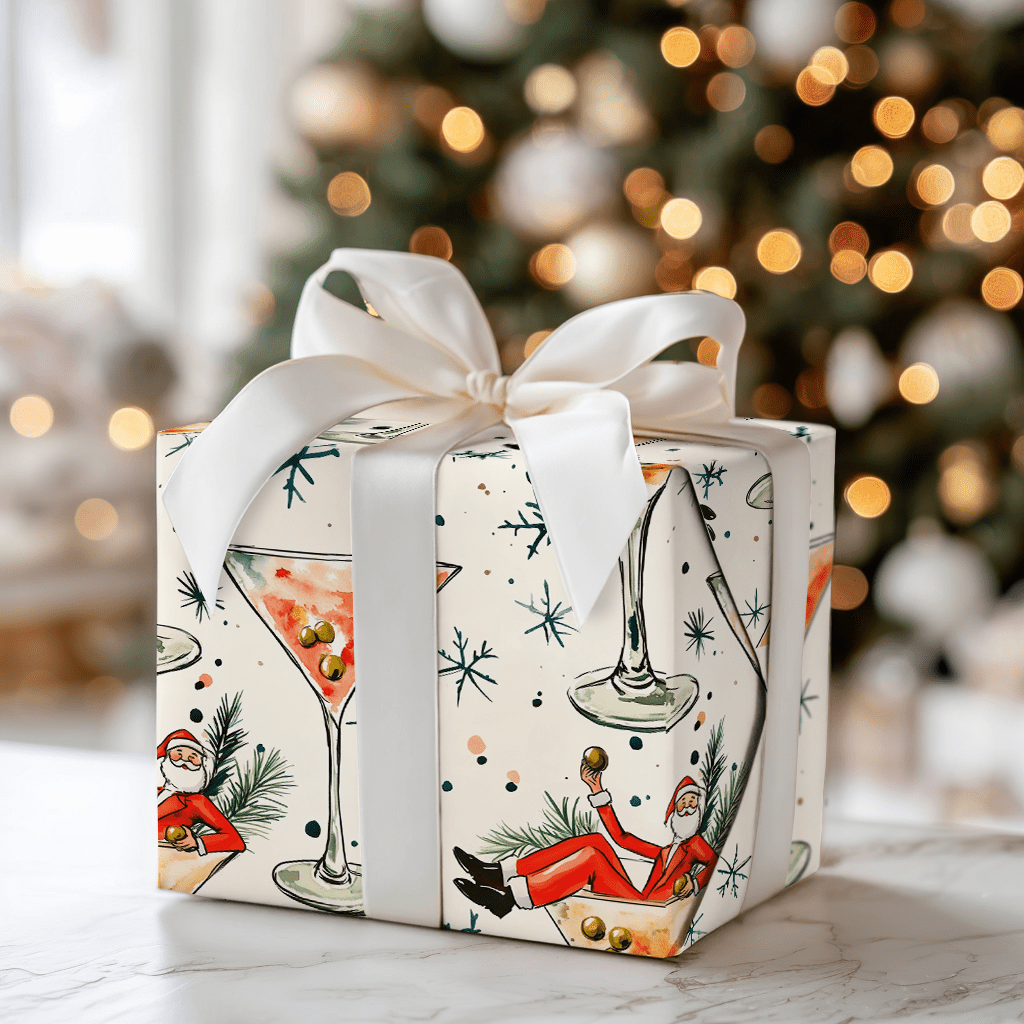 Jolly Garnish - Wrapping Paper - Aspen & Arlo