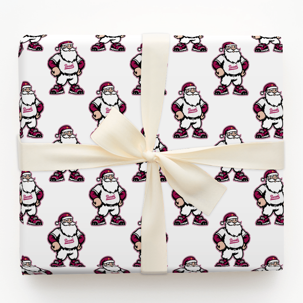 Santa’s Sun Devil Season - Wrapping Paper - Aspen & Arlo