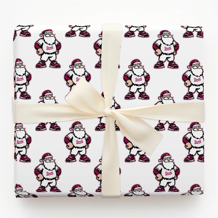 Santa’s Sun Devil Season - Wrapping Paper - Aspen & Arlo