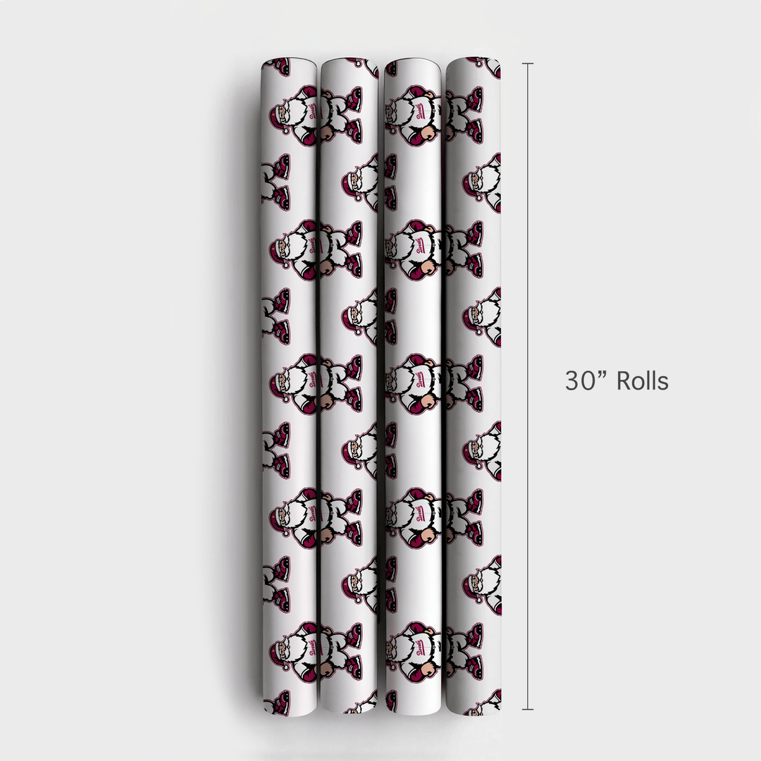 Santa’s Sun Devil Season - Wrapping Paper - Aspen & Arlo