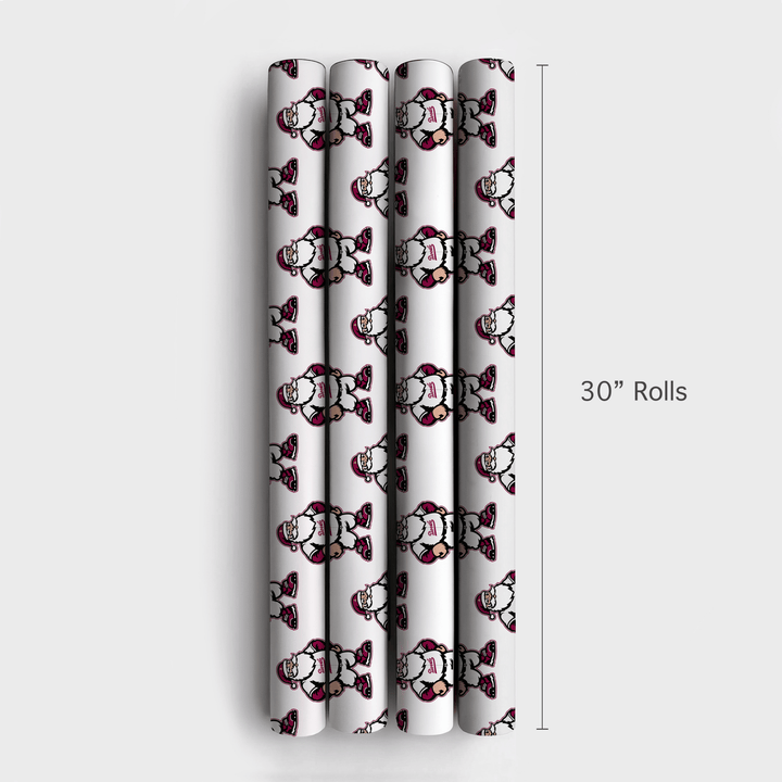 Santa’s Sun Devil Season - Wrapping Paper - Aspen & Arlo