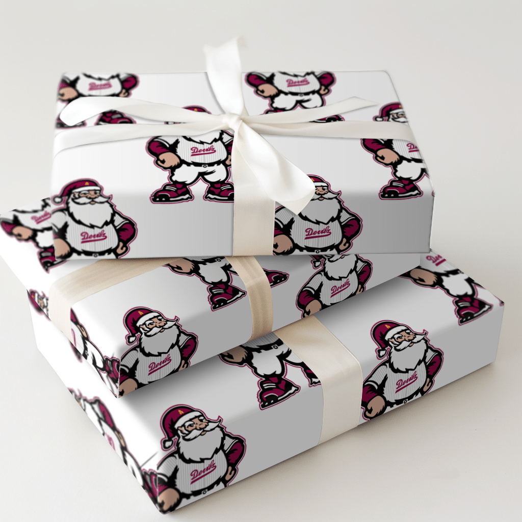 Santa’s Sun Devil Season - Wrapping Paper - Aspen & Arlo