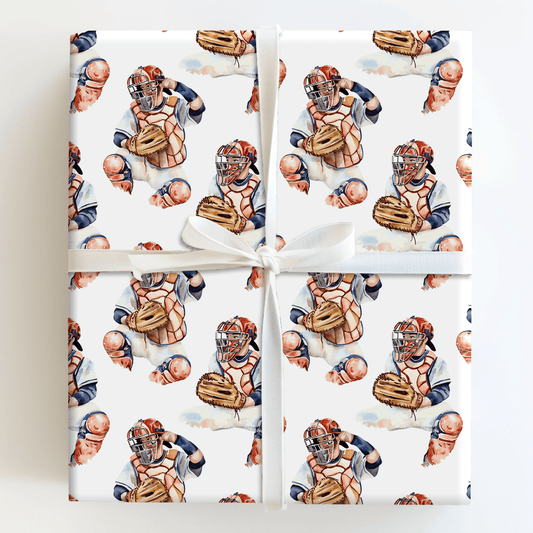 Backstop Defense - Wrapping Paper - Aspen & Arlo