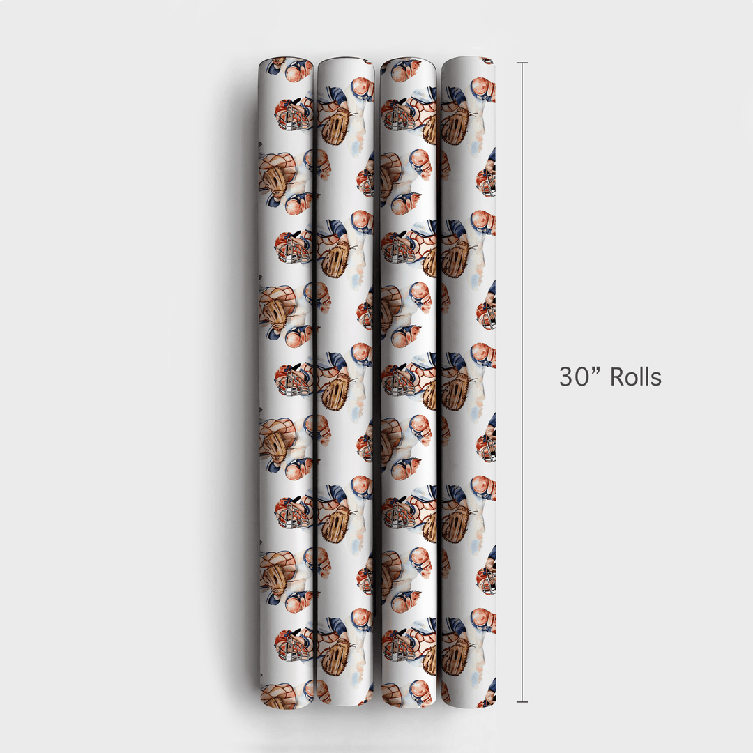 Backstop Defense - Wrapping Paper - Aspen & Arlo