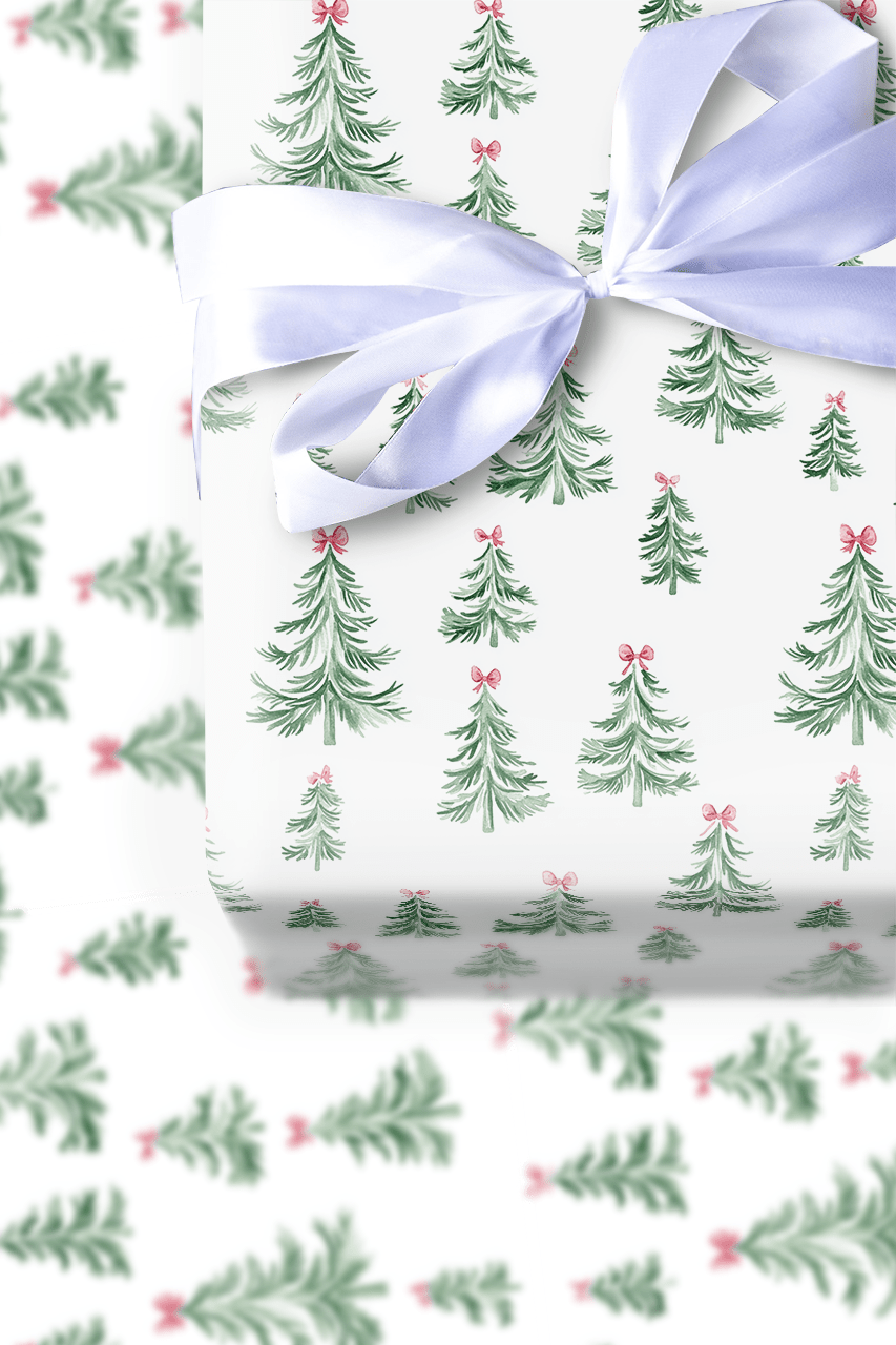 Dreams of Trees - Wrapping Paper - Aspen & Arlo