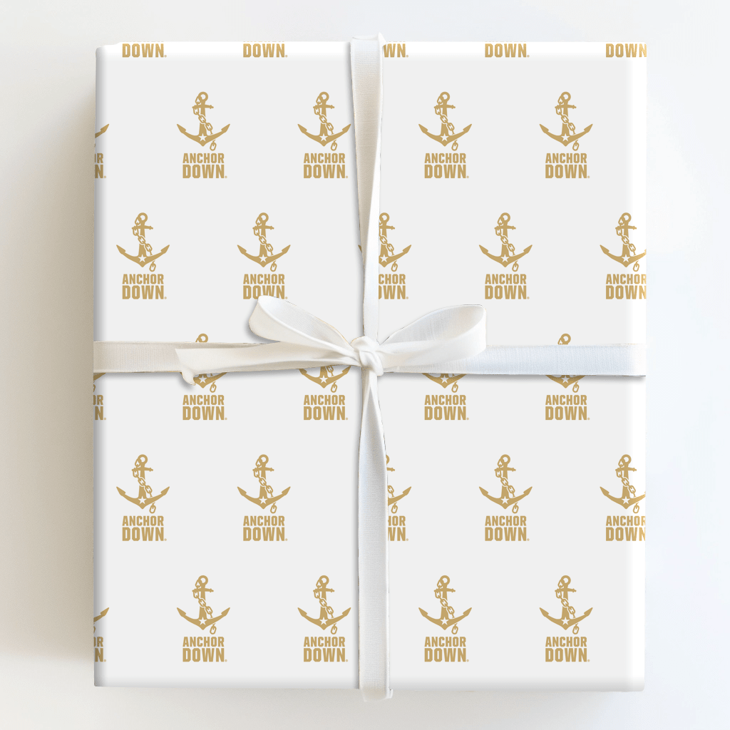 Anchor Down Vanderbilt - Wrapping Paper - Aspen & Arlo