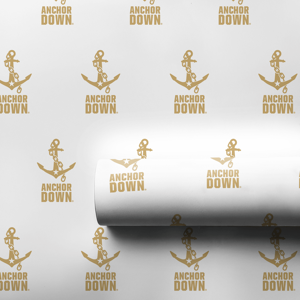 Anchor Down Vanderbilt - Wrapping Paper - Aspen & Arlo