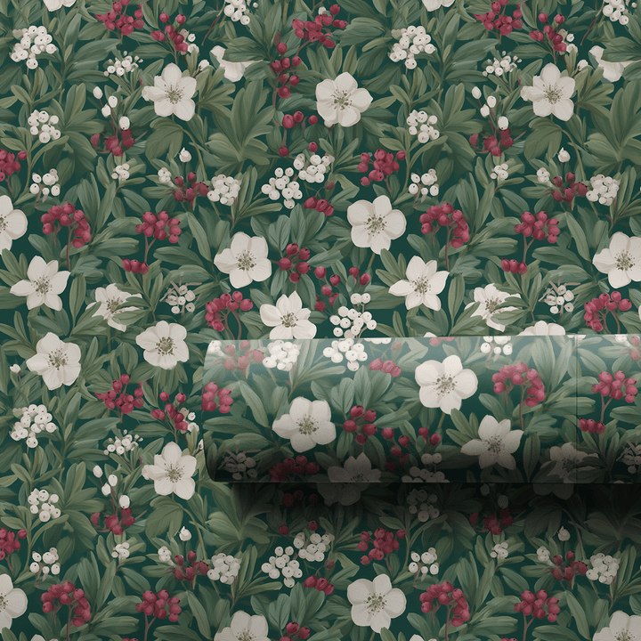 Glacial Gardenia - Wrapping Paper - Aspen & Arlo