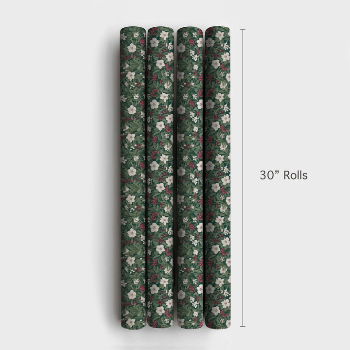 Glacial Gardenia - Wrapping Paper - Aspen & Arlo