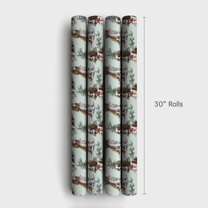 King of Christmas Cozy - Wrapping Paper - Aspen & Arlo