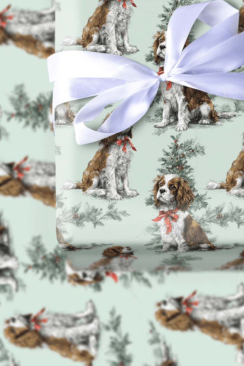 King of Christmas Cozy - Wrapping Paper - Aspen & Arlo
