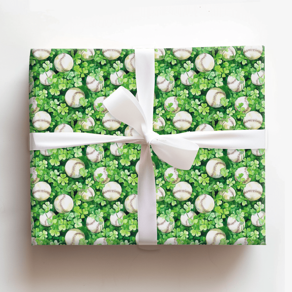 Pitching a Pot of Gold - Wrapping Paper - Aspen & Arlo