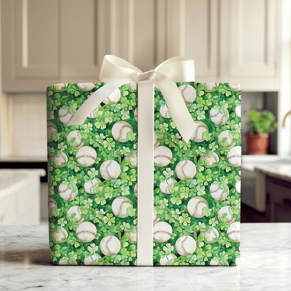 Pitching a Pot of Gold - Wrapping Paper - Aspen & Arlo