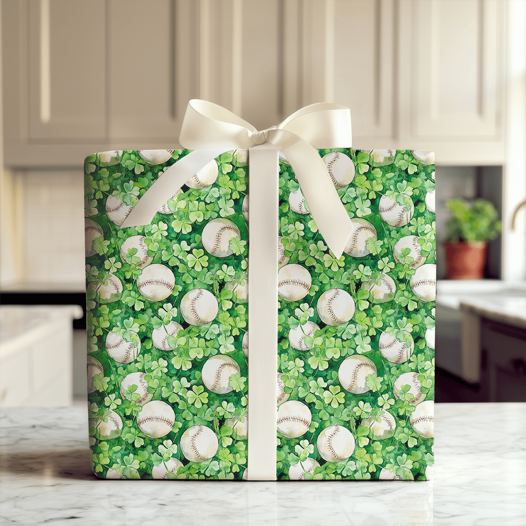 Pitching a Pot of Gold - Wrapping Paper - Aspen & Arlo