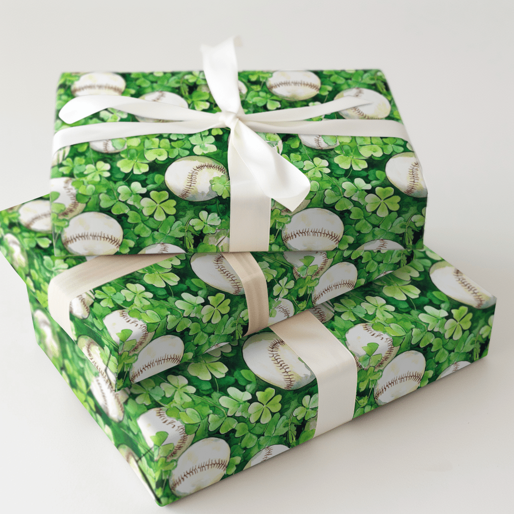 Pitching a Pot of Gold - Wrapping Paper - Aspen & Arlo