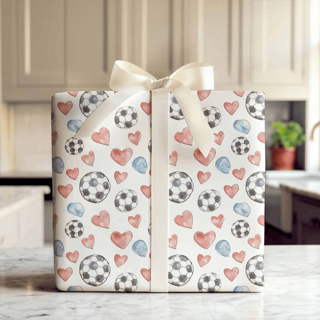 Dribble Me Crazy - Wrapping Paper - Aspen & Arlo
