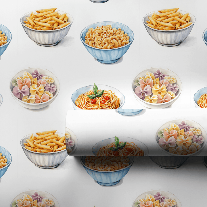Any Noodle Will Do - Wrapping Paper - Aspen & Arlo