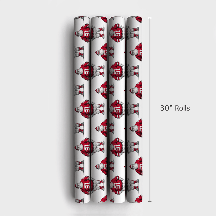 On, Wisconsin! On, Dasher! - Wrapping Paper - Aspen & Arlo