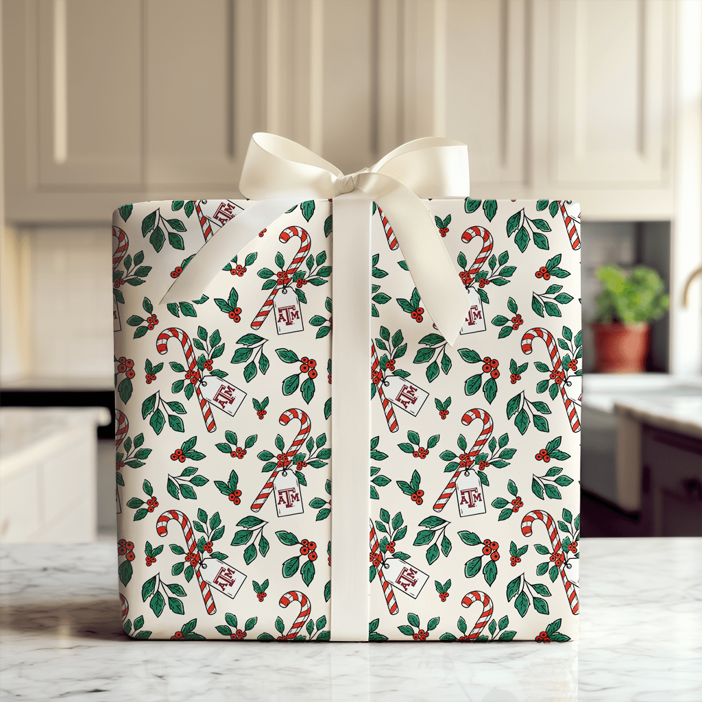 Peppermint A&M - Wrapping Paper - Aspen & Arlo