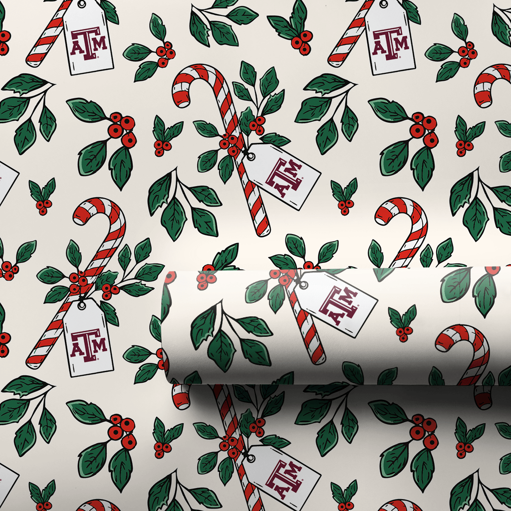 Peppermint A&M - Wrapping Paper - Aspen & Arlo