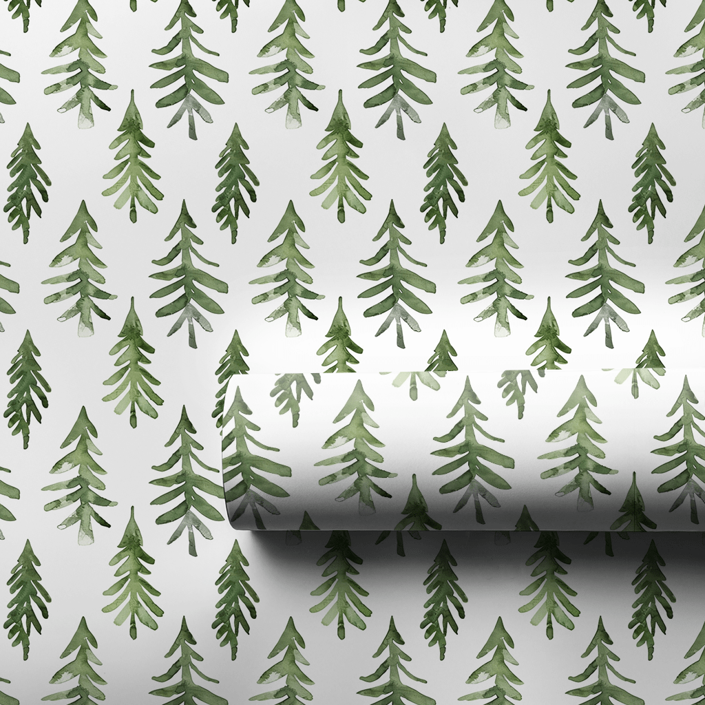 Winter Forest Era - Wrapping Paper - Aspen & Arlo