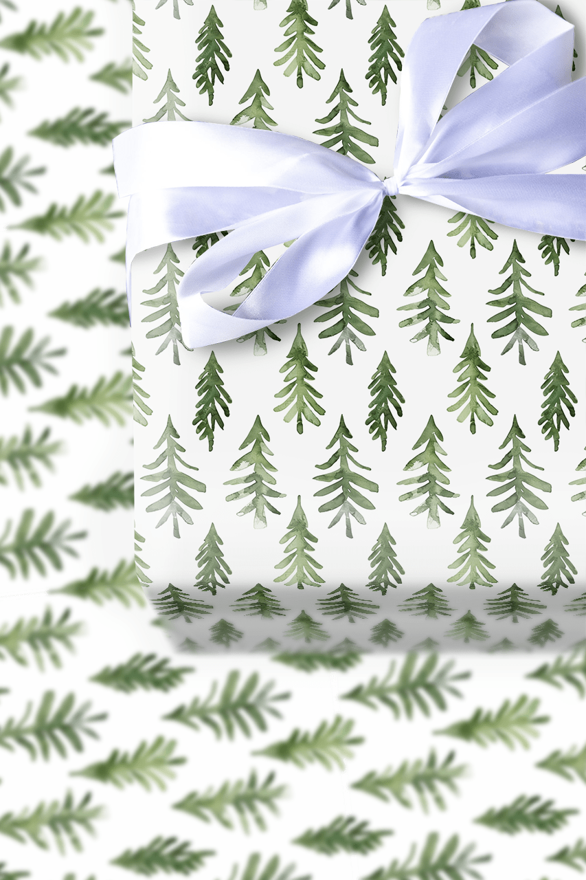 Winter Forest Era - Wrapping Paper - Aspen & Arlo