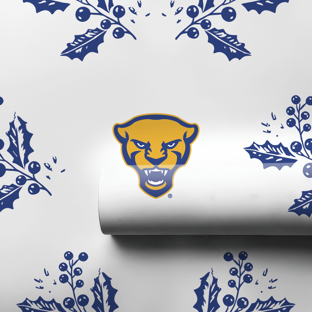 Pittsburgh Holly - Wrapping Paper - Aspen & Arlo