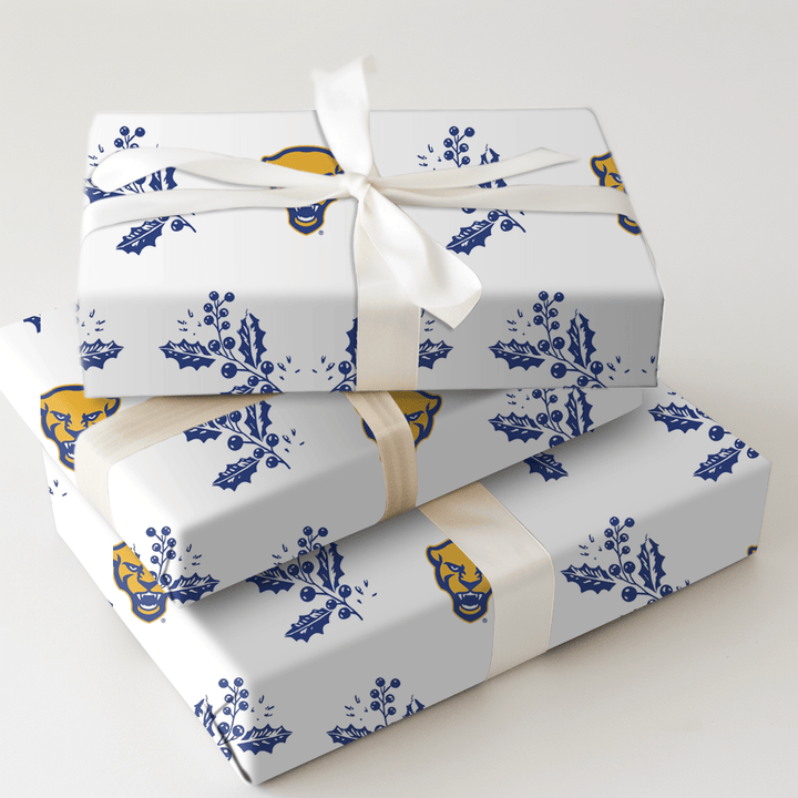 Pittsburgh Holly - Wrapping Paper - Aspen & Arlo
