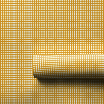 Yellow Dotty Wrap - Wrapping Paper - Aspen & Arlo