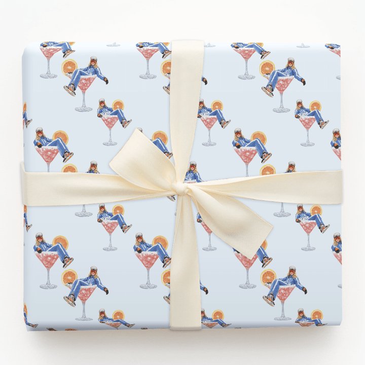 Peak Tini - Wrapping Paper - Aspen & Arlo