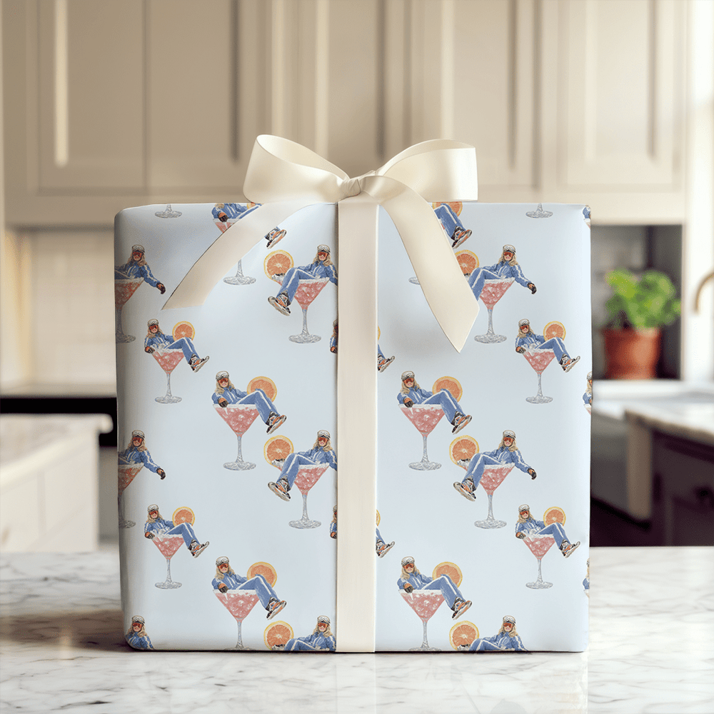 Peak Tini - Wrapping Paper - Aspen & Arlo